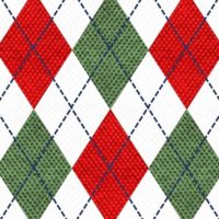 Argyle Christmas Sweater - Image