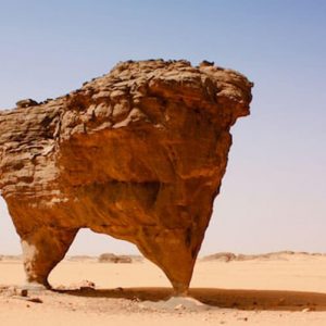 Bipod Arch Stone in the Desert - Image