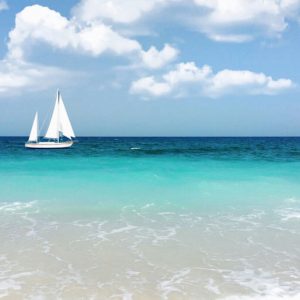 Boat in the Sea - Image