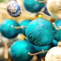 Christmas Ornaments Blue - Image