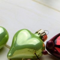 Christmas Red and Green Ornaments - Image