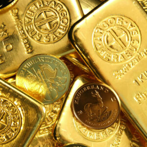 Gold Coins and Bars - Image