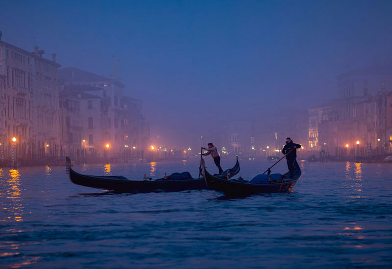 Misty Evening Image