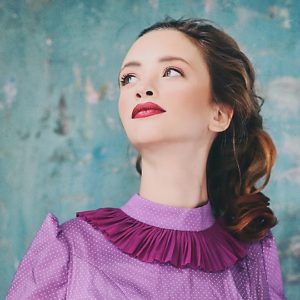 Model in Purple - Image