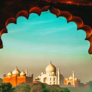 Taj at Sunset - Image