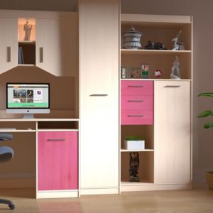 Pink Computer Room - Image