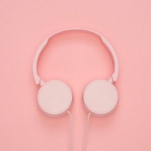 Pink Headphones - Image