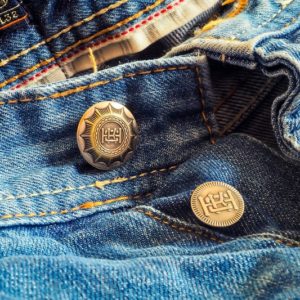 Riveted in Blue Jeans - Image