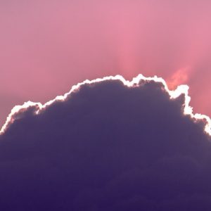 Violet Hues in the Clouds - Image